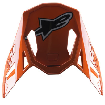 Helmet Spares Alpinestars S-M8 Factory Dark blue orange yellow fluo peak Helmet Spares Alpinestars S-M8 Factory Dark blue orange yellow fluo peak