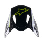 Helmet Spares Alpinestars S-M8 Radium 2 Nightlife ucla blue peak
