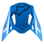 Helmet Spares Alpinestars S-M8 Radium Aqua glossy peak