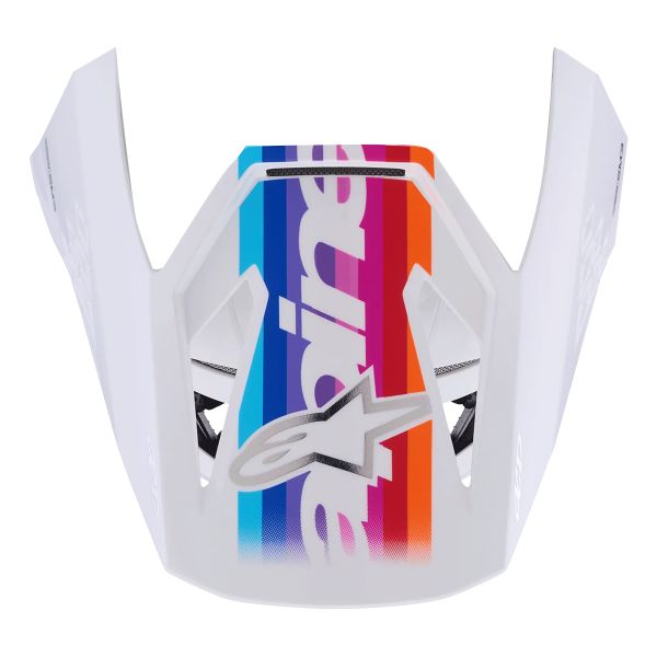 Helmet Spares Alpinestars S-M3 Force Visor White Glossy