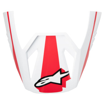 Helmet Spares Alpinestars S-M3 Heat Visor Red White Black Glossy