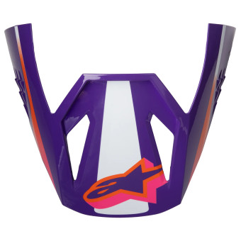 Helmet Spares Alpinestars S-M3 Heat Visor White Purple Pink Glossy Helmet Spares Alpinestars S-M3 Heat Visor White Purple Pink Glossy