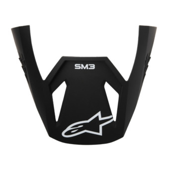 Helmet Spares Alpinestars S-M3 Solid Écran Black Matt Helmet Spares Alpinestars S-M3 Solid Écran Black Matt
