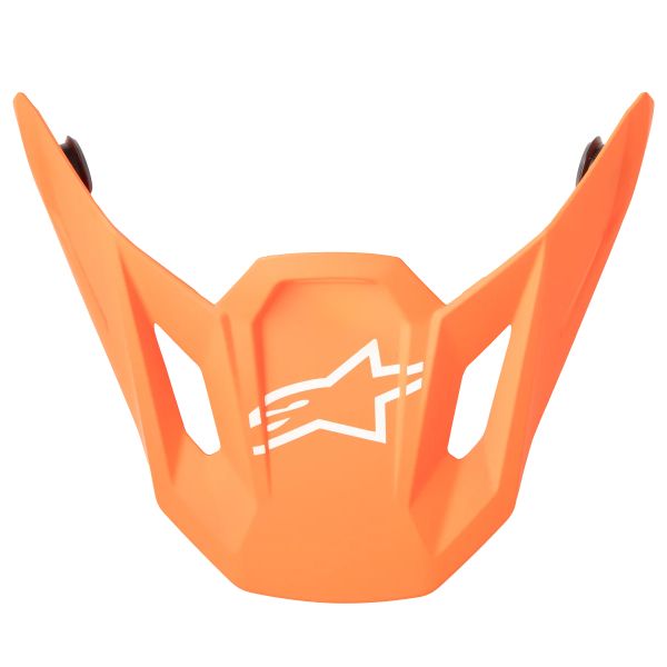 Helmet Spares Alpinestars S-M7 Core Visor Orange Blue Matt Helmet Spares Alpinestars S-M7 Core Visor Orange Blue Matt