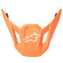 Helmet Spares Alpinestars S-M7 Core Visor Orange Blue Matt