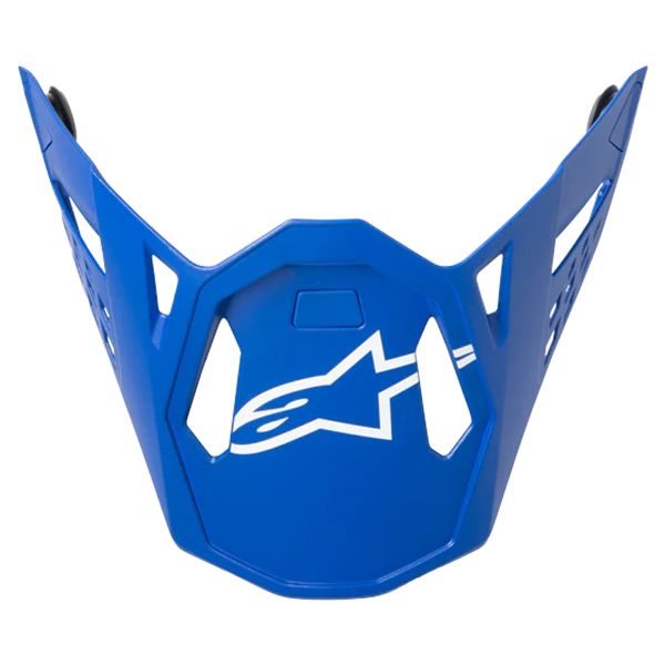 Helmet Spares Alpinestars Visor S-M10 Flood Met Blue Med Blue Blk Crb M&G