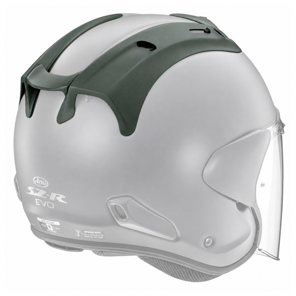 Helmet Spares Arai SZ-R Evo Matt Green OSA rear diffuser