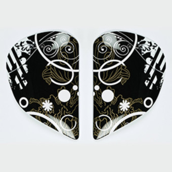 Helmet Spares Arai Quantum Fiction pivot plate Black Helmet Spares Arai Quantum Fiction pivot plate Black