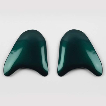 Helmet Spares Arai SZ-Ram X Pivot Plates - Cafe Racer Green Helmet Spares Arai SZ-Ram X Pivot Plates - Cafe Racer Green