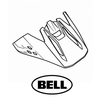 Helmet Spares Bell Fasthouse FA25 Moto-10 peak Helmet Spares Bell Fasthouse FA25 Moto-10 peak