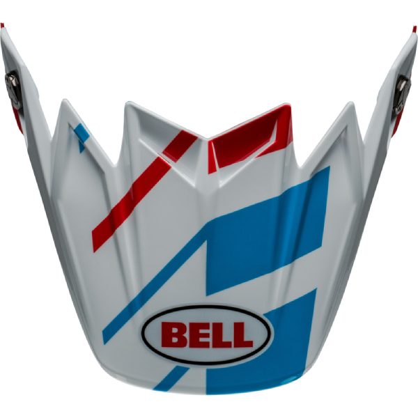 Helmet Spares Bell Moto-9S Flex Banshee Gloss White Red Cap