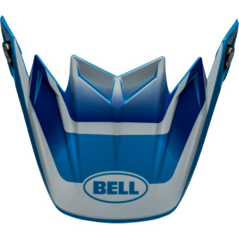Helmet Spares Bell Moto-9S Flex Rail Gloss Blue White peak Helmet Spares Bell Moto-9S Flex Rail Gloss Blue White peak
