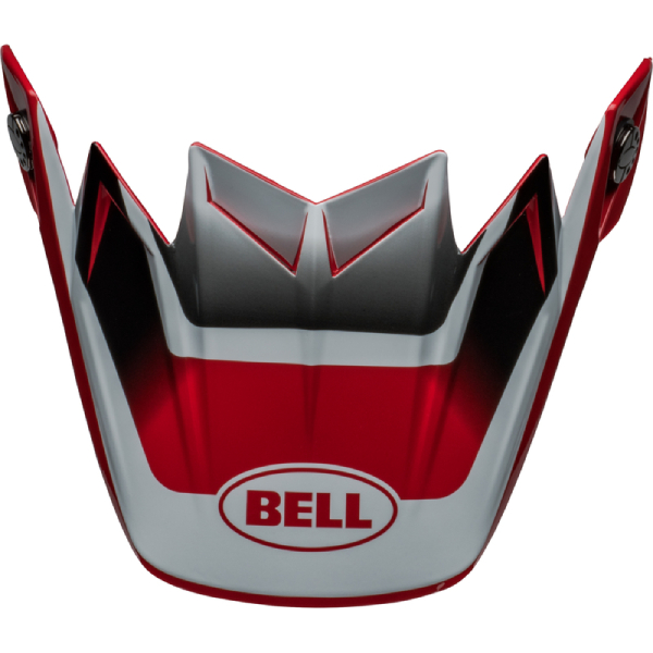 Helmet Spares Bell Moto-9S Flex Rail Gloss Red White Cap