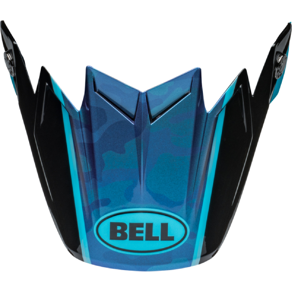 Helmet Spares Bell Moto-9S Flex Sprite Gloss Black Blue Cap Helmet Spares Bell Moto-9S Flex Sprite Gloss Black Blue Cap