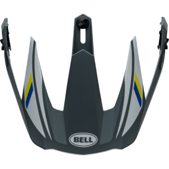 Helmet Spares Bell MX-9 Adventure Mips Alpine Gloss Gray Blue Cap Helmet Spares Bell MX-9 Adventure Mips Alpine Gloss Gray Blue Cap