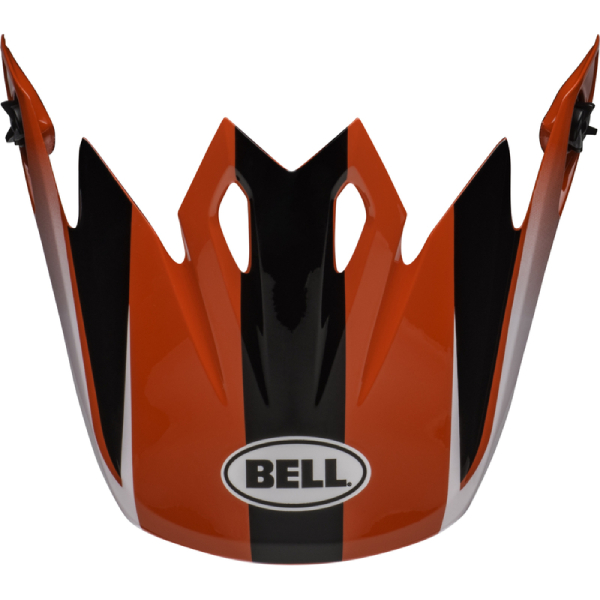 Helmet Spares Bell MX-9 Mips Dash Red Black peak