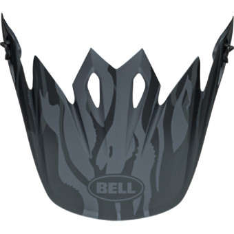 Helmet Spares Bell MX-9 Mips Decay Matte Black peak Helmet Spares Bell MX-9 Mips Decay Matte Black peak
