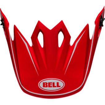 Helmet Spares Bell MX-9 Mips Zone Gloss Red peak Helmet Spares Bell MX-9 Mips Zone Gloss Red peak