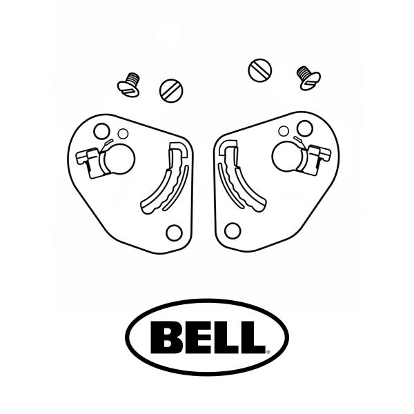 Helmet Spares Bell Lithium visor board