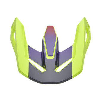 Helmet Spares FOX V1 Flora yellow peak Helmet Spares FOX V1 Flora yellow peak