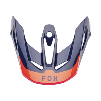 Helmet Spares FOX V3 Revise navy orange peak Helmet Spares FOX V3 Revise navy orange peak