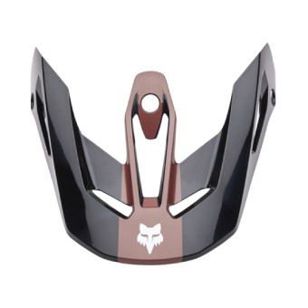 Helmet Spares FOX V3 RS Optical black peak Helmet Spares FOX V3 RS Optical black peak