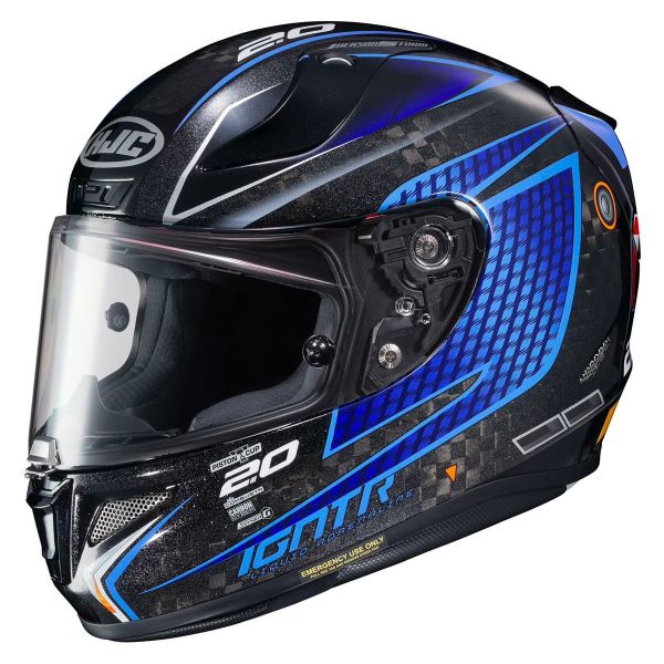 HJC Rear ventilation RPHA 11 Jackson Storm MC2