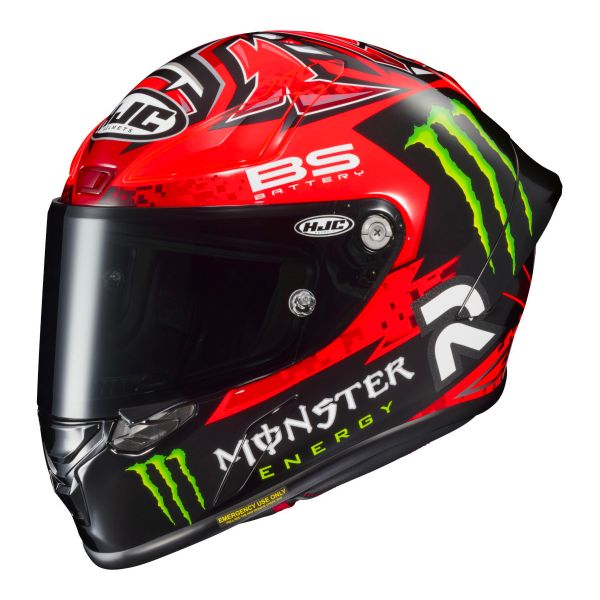 HJC Rear ventilation RPHA1 Quartararo Replica MC1