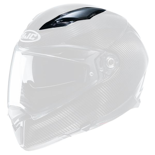 Helmet Spares HJC Ventilation Superieure F70 Carbon Black