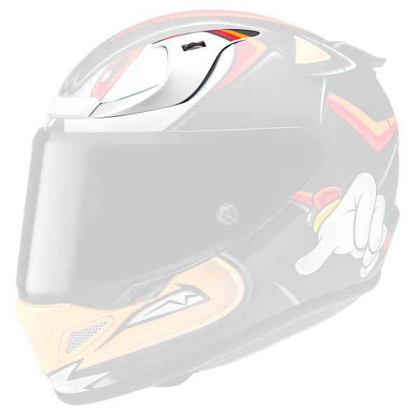 Helmet Spares HJC RPHA 12 Shadow The Hedgehog top fans