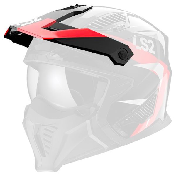 Helmet Spares LS2 Drifter Triality OF606 cap