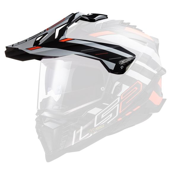 Helmet Spares LS2 Explorer C MX701 Edge peak