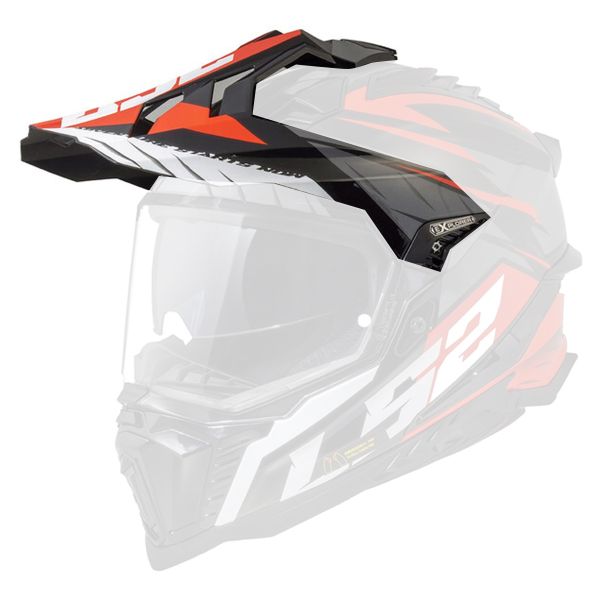 Helmet Spares LS2 Explorer MX701 Spire peak