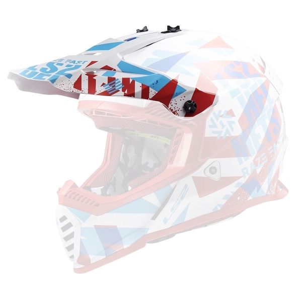 Helmet Spares LS2 Fast Evo MX437 Funky peak