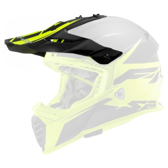 Helmet Spares LS2 Fast Evo MX437 Roar peak Helmet Spares LS2 Fast Evo MX437 Roar peak