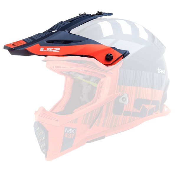 Helmet Spares LS2 Fast Evo MX437 Xcode cap