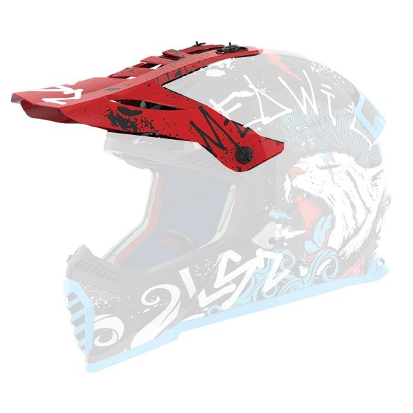 Helmet Spares LS2 Fast II Mini MX437 Starmaw peak