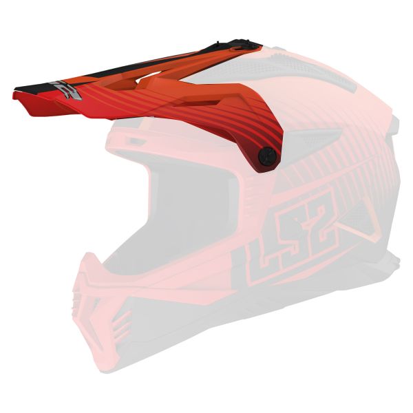 Helmet Spares LS2 Fast II MX708 Duck peak