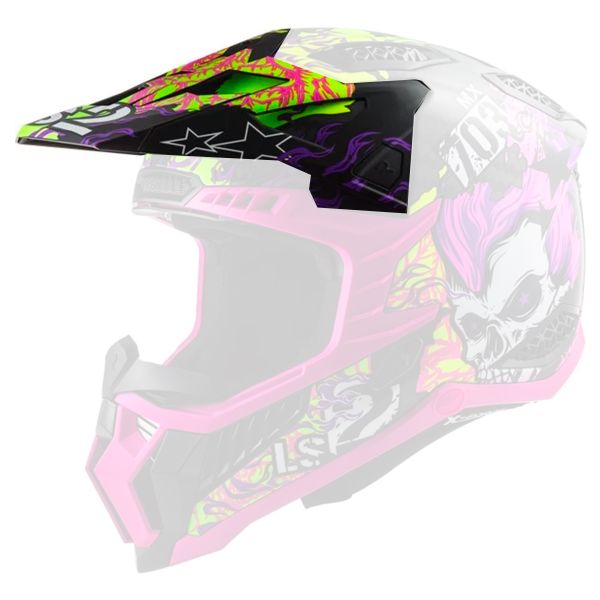 Helmet Spares LS2 X-Force Fireskull MX703 fixed peak