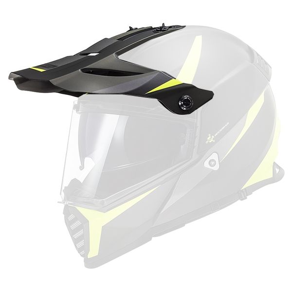 Helmet Spares LS2 Pioneer Evo MX436 Router peak