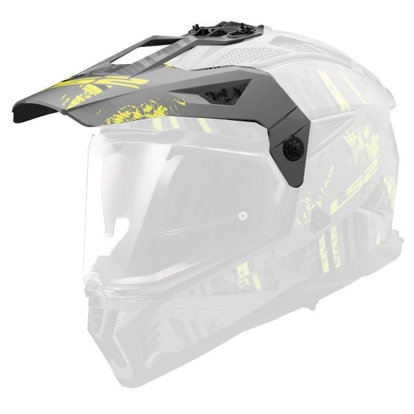 Helmet Spares LS2 Pioneer II MX702 Crazy peak