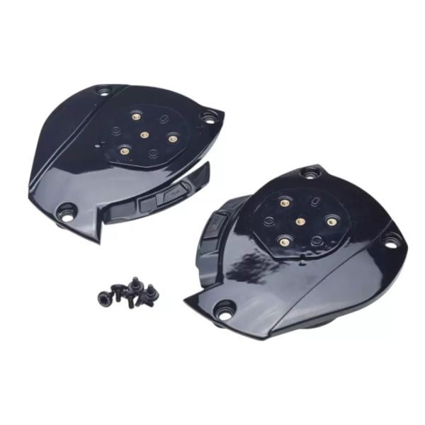 LS2 Advant II FF910 Triple Chin Lock Mechanism