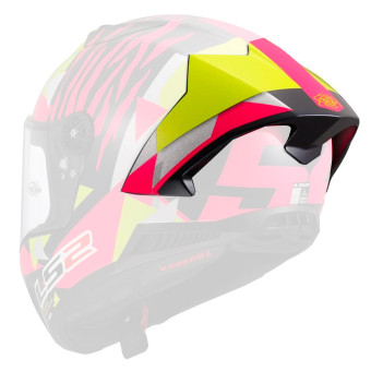 Helmet Spares LS2 Spoiler Thunder GP Aero Replica Aldeguer FF805 Helmet Spares LS2 Spoiler Thunder GP Aero Replica Aldeguer FF805