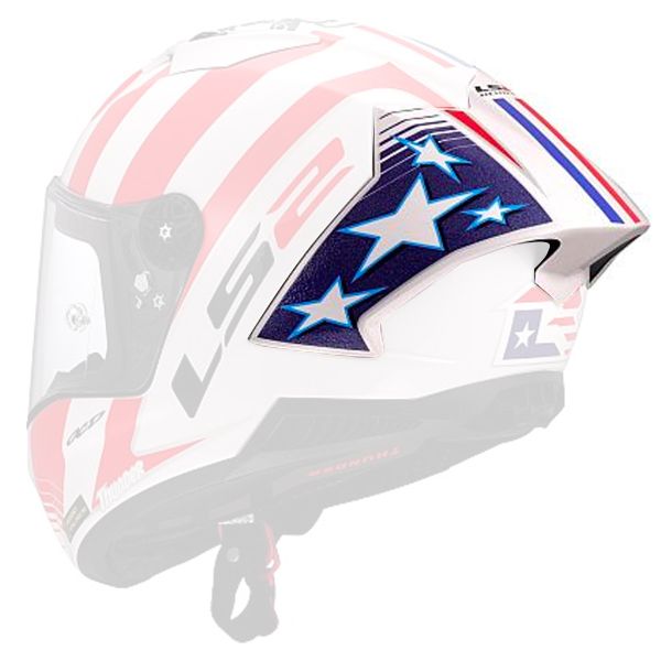 Helmet Spares LS2 Spoiler Thunder GP Aero Replica Baz FF805