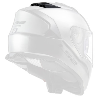 LS2 Storm FF800 Jeans Rear Central Ventilation