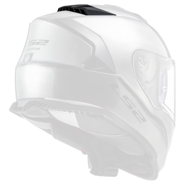 LS2 Storm FF800 Jeans Rear Central Ventilation