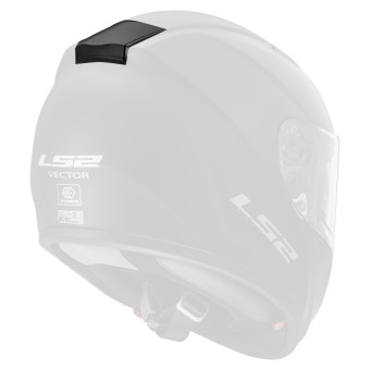 LS2 Vector FF397 rear ventilation