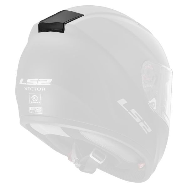 LS2 Vector FF397 rear ventilation