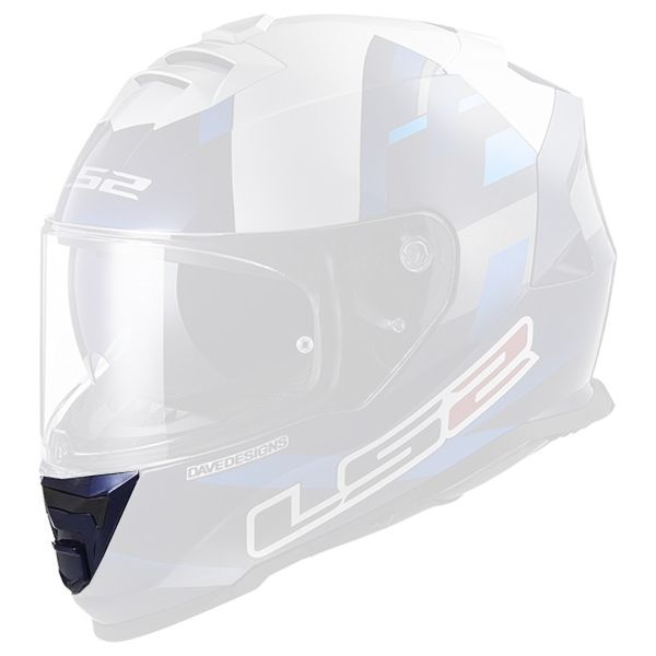 LS2 Storm FF800 Mc Phee chinstrap ventilator