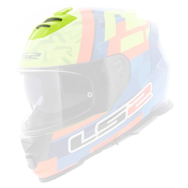 Helmet Spares LS2 Storm FF800 Salvador Premium Ventilation